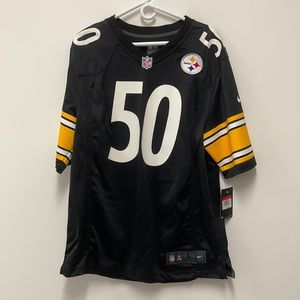 Men’s Nike On-Field #50 Ryan Steelers Shazier Jersey LG
